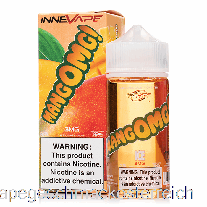 Mangomg! Eis - Innevape E-Liquid - 100 Ml 0 Mg Vape-Geschmack